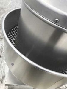 rooftop turbine after hood cleaning